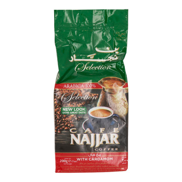 Kaffee Café Najjar | Selection Arabica 100 % mit Kardamom | Gemahlener Kaffee | 200 g - Taste Your World
