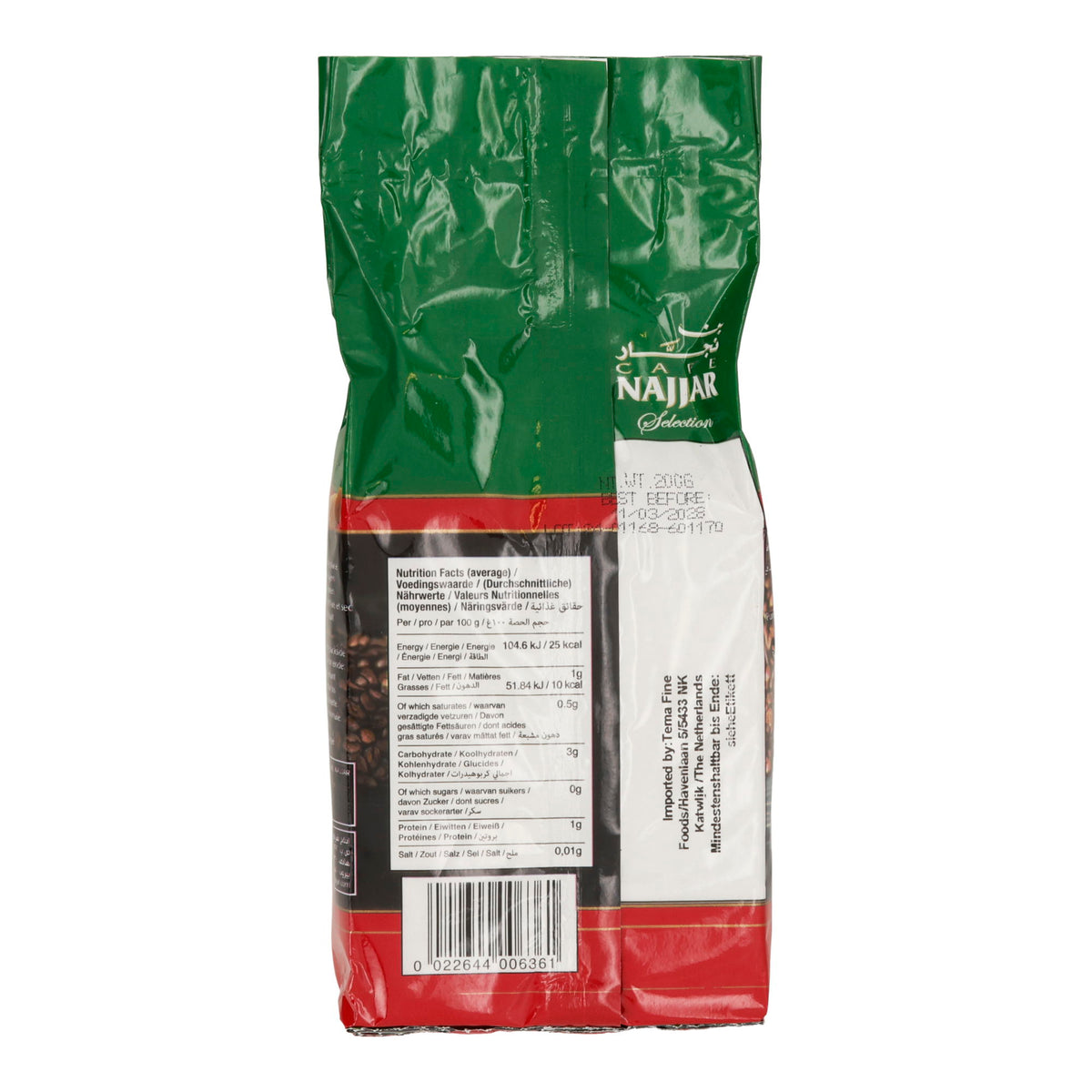 Kaffee Café Najjar | Selection Arabica 100 % mit Kardamom | Gemahlener Kaffee | 200 g - Taste Your World