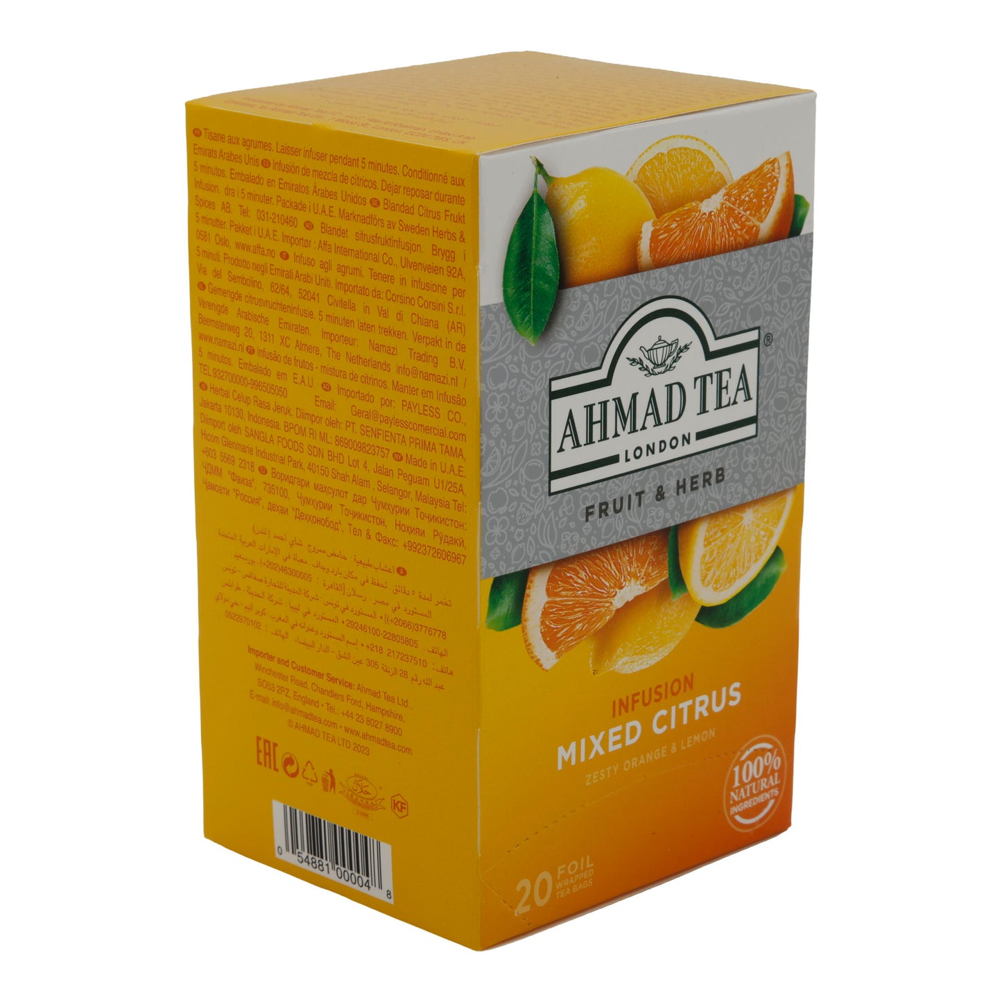 6x20er Alu t/b Gemengde Citrus, Ahmad Tea