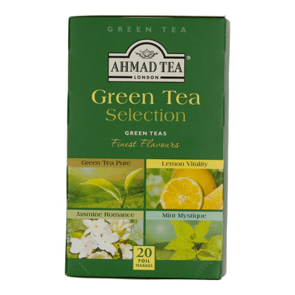 6x20 Aluminum t/b Green Selection, Ahmad Tea