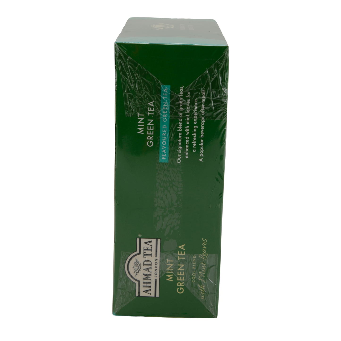 100-Count Tagged Mint Green Tea Bags, Ahmad Tea