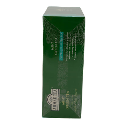 100-Count Tagged Mint Green Tea Bags, Ahmad Tea