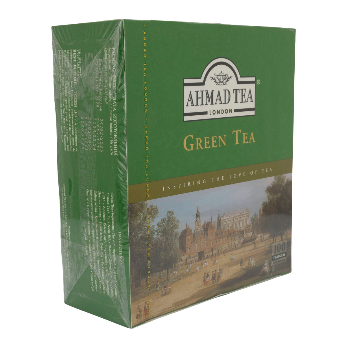 Tee Ahmad Green Tea London | Tee | Klassischer grüner Tee | 200 g AHMAD TEA