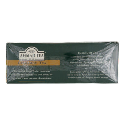 100 bustine di Cardamomo etichettate, Ahmad Tea