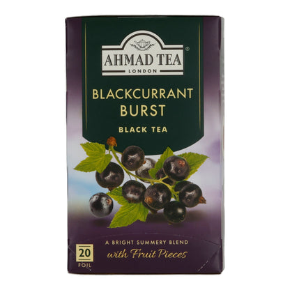 6x20er Alu t/b Zwarte Bes Burst, Ahmad Tea