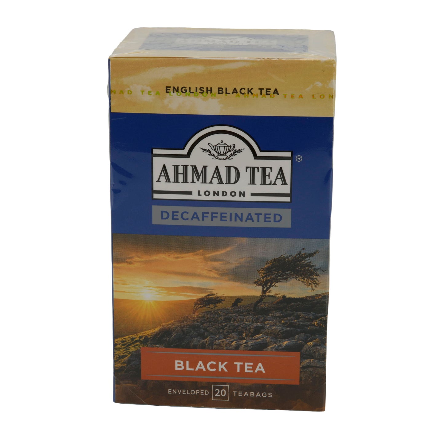 6x20 Aluminum t/b Decaffeinated Black Tea, Ahmad Tea