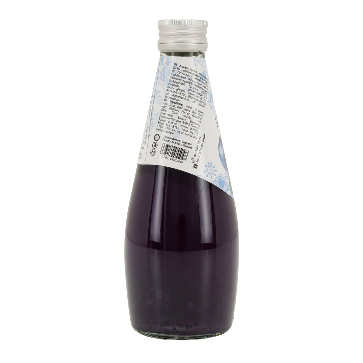 Basil Seed Getränk Star Fresh | Erfrischend | Mit Heidelbeere | 290 ml STAR FRESH
