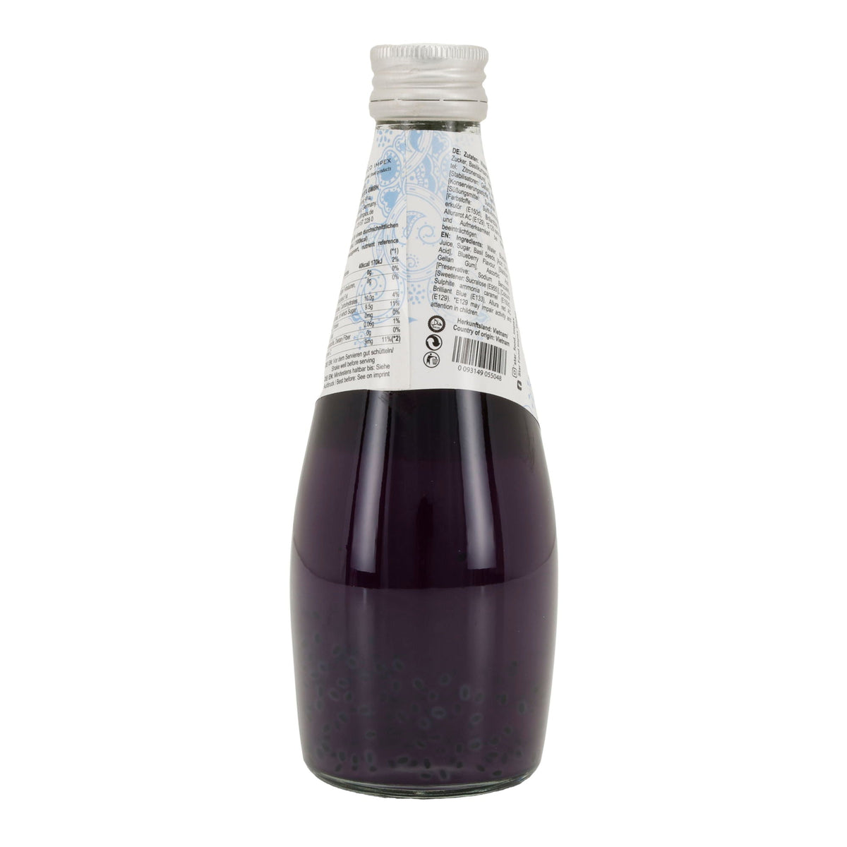 Basil Seed Getränk Star Fresh | Erfrischend | Mit Heidelbeere | 290 ml STAR FRESH