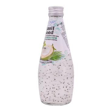 Basil Tohumu İçeceği Star Fresh | Ferahlatıcı | Hindistan Cevizi Suyu ile | 290 ml