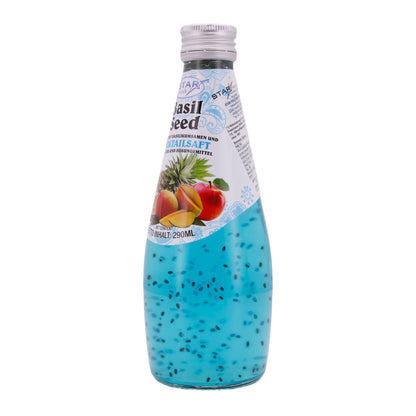 Basil Seed Getränk Star Fresh | Erfrischend | Mit Cocktailsaft | 290 ml