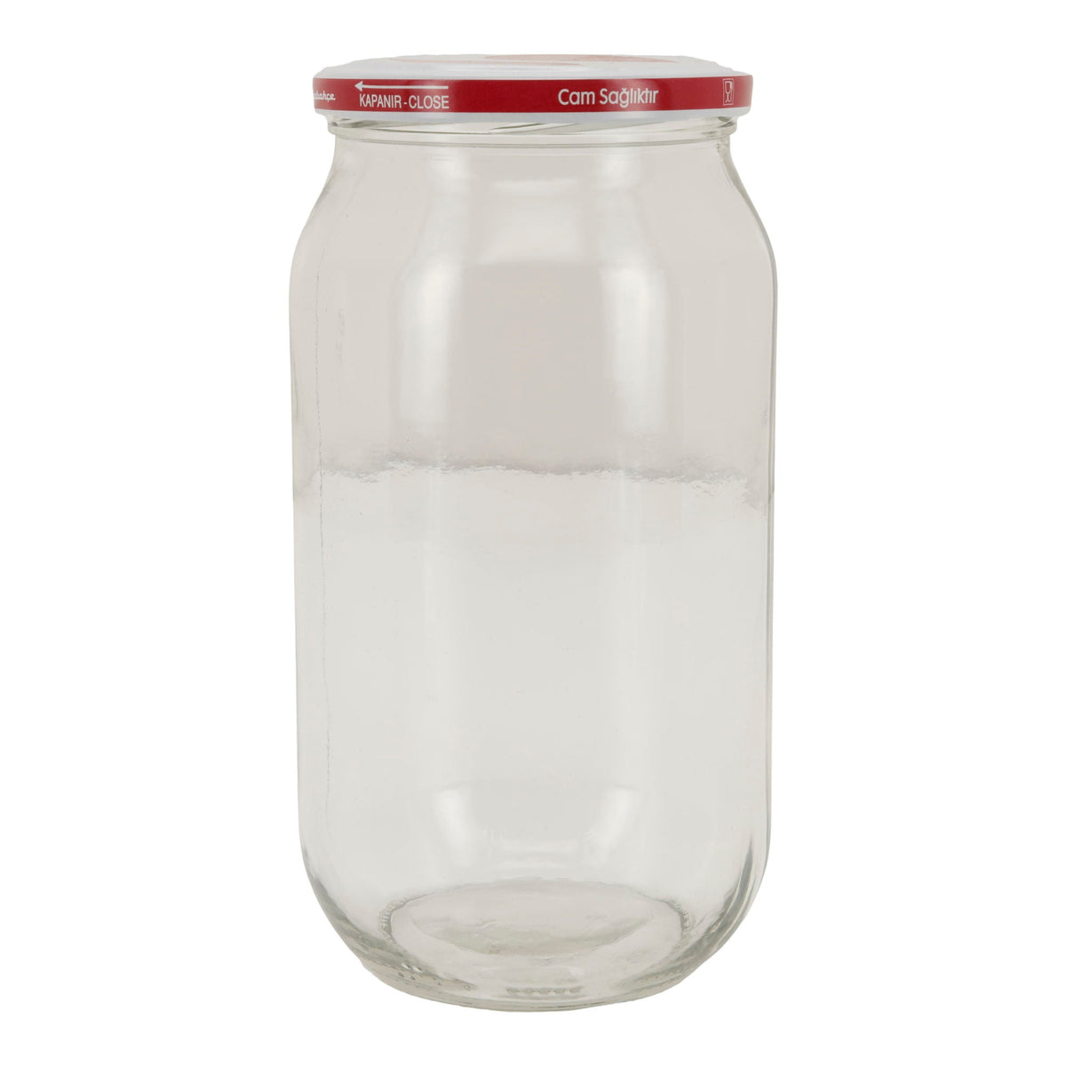 Einmachglas mit Schraubdeckel  660 ml | Transparentes Vorratsglas zum Einmachen, Aufbewahren und Servieren | Pasabahce konserve kavanozu kücük