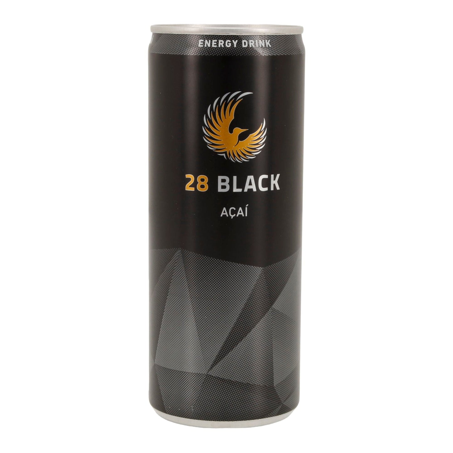 28 BLACK Energy Drink | Açaí-Geschmack | vegan & ohne Taurin | 250 ml