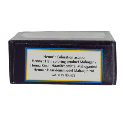 Haarfarbe Henné El Cahira | Pflanzenhaarfarbe | Mahagonirot | 90 g