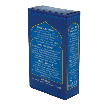 Colorante per capelli vegetale Henné Souad | Colore capelli | Rosso chiaro | 85 g