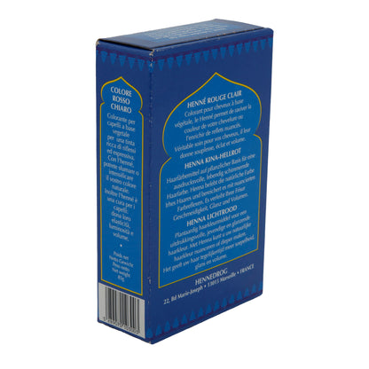 Colorante per capelli vegetale Henné Souad | Colore capelli | Rosso chiaro | 85 g