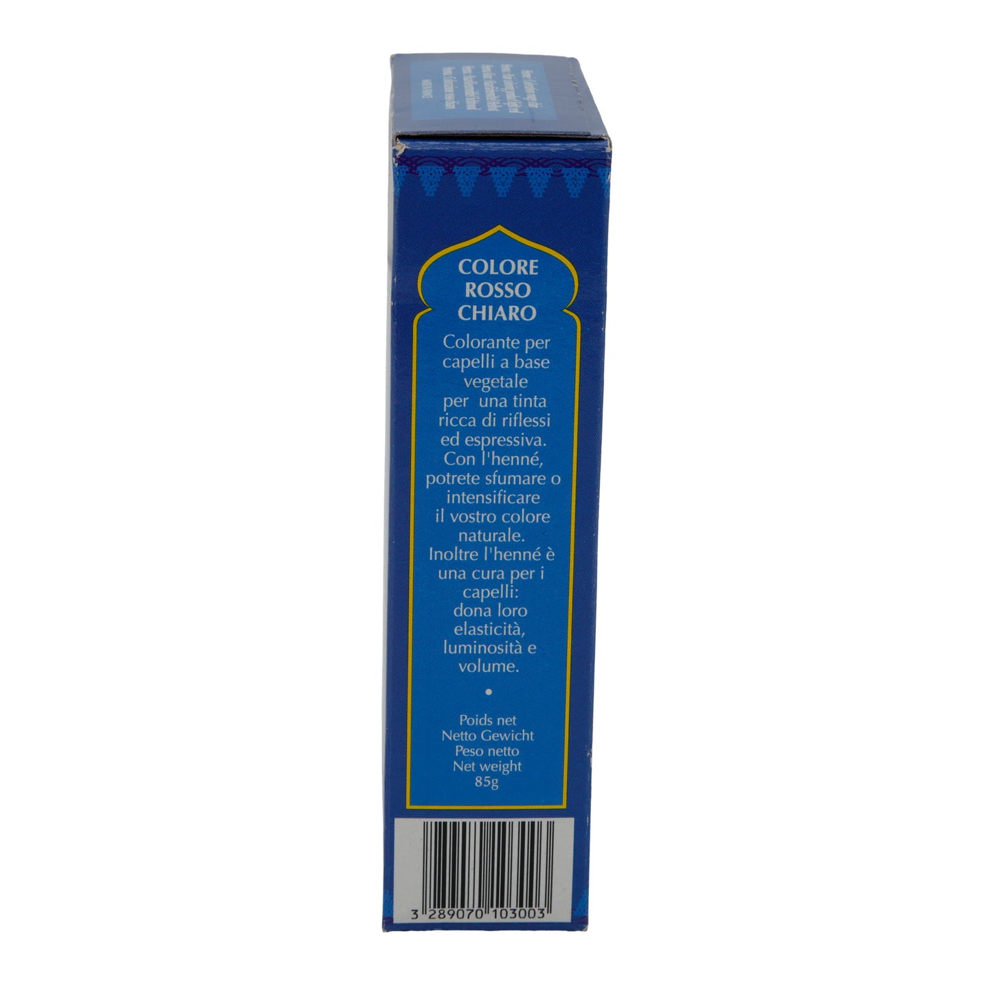 Colorante per capelli vegetale Henné Souad | Colore capelli | Rosso chiaro | 85 g