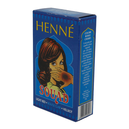 Colorante per capelli vegetale Henné Souad | Colore capelli | Rosso chiaro | 85 g