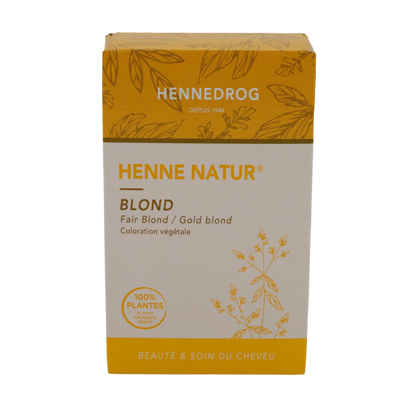 Haarfarbe Henne Natur® Blond | Haarfarbe | Pflanzenhaarfarbe | 90 g