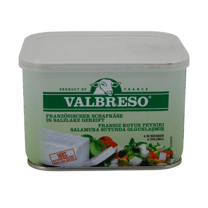Weichkäse Valbreso Weichkäse aus Schafmilch | In Salzlake gereift | Französischer Käse | 600 g