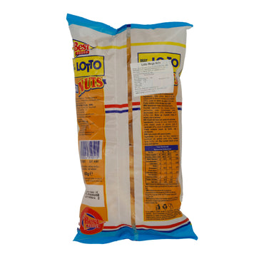 Snack Best Foods | Lotto Mega Nuts | Knusprig, mit Erdnusspaste | 60 g