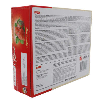 Suchtorte Prestige | Mit Erdbeercreme | Köstlicher Kuchen mit herrlichem Erdbeeraroma | 300 g