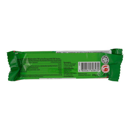TROY Waffel Fındık | Fındık dolgulu gofret çubuğu ve kakao içeren kaplama | 28 g