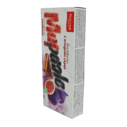 Kekse Prestige Mirabel Biscotti ai Fichi | Biscotti | Biscotti croccanti con ripieno di fichi e copertura di cioccolato | 178 g