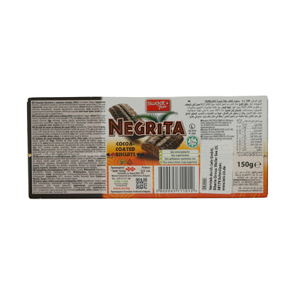 Kekse Sweet Plus | Negrita | Knapperig, met cacaoglazuur | 150 g