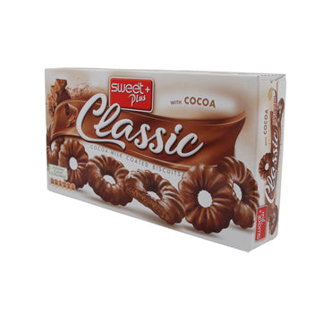 Kakaokoekjes Sweet Plus | Classic | Met melkchocoladecoating | 170 g