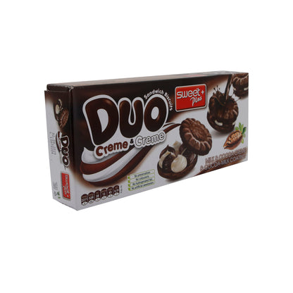 DUO Sweet Plus | Koekje | Met melk- en cacaocrème en laagje | 150 g