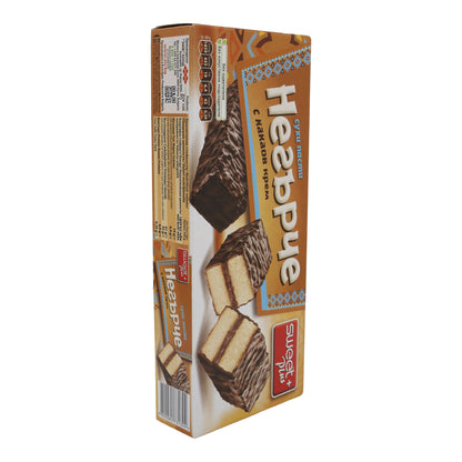 Negyrche-Kuchen Sweet Plus | Met cacaocrème | Chocoladegenot voor onderweg | 160 g