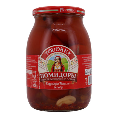 Tomaten Todorka | Eingelagerte | Scharf | 580g