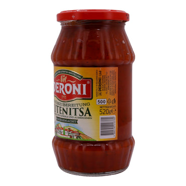 Groentebereiding Deroni | Lutenitsa | Met gegrilde paprika & aubergines | 520g