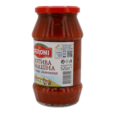 Lutenitsa Deroni | Pittig | 100 % natuurlijke ingrediënten | 520g