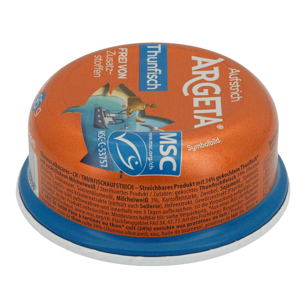 Aufstrich Argeta | Thunfisch | MSC-zertifiziert, frei von Zusatzstoffen | 95g ARGETA
