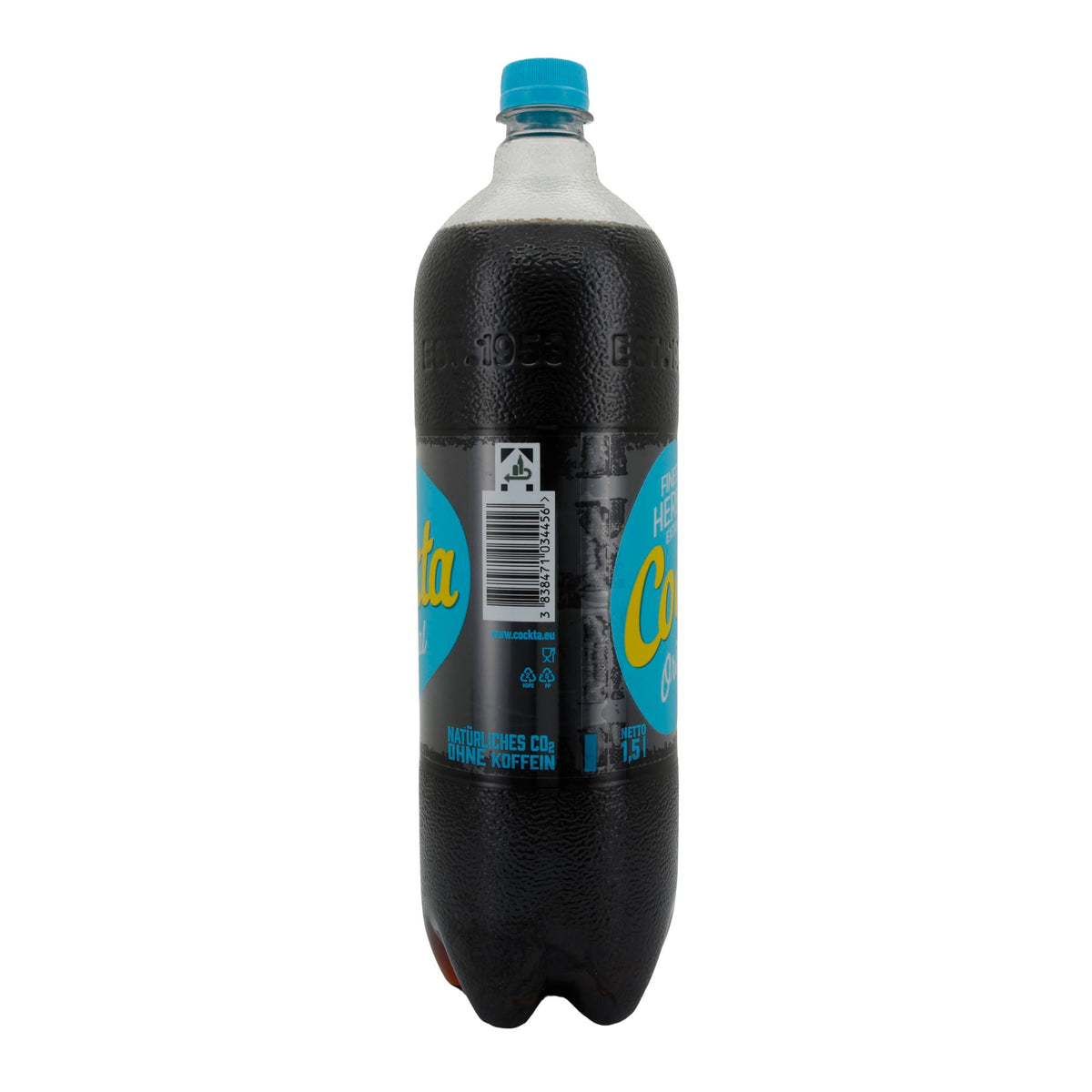 Erfrischungsgetränk Cockta | Original Cockta | Mit Kräuterextrakten | 1,5 L COCKTA