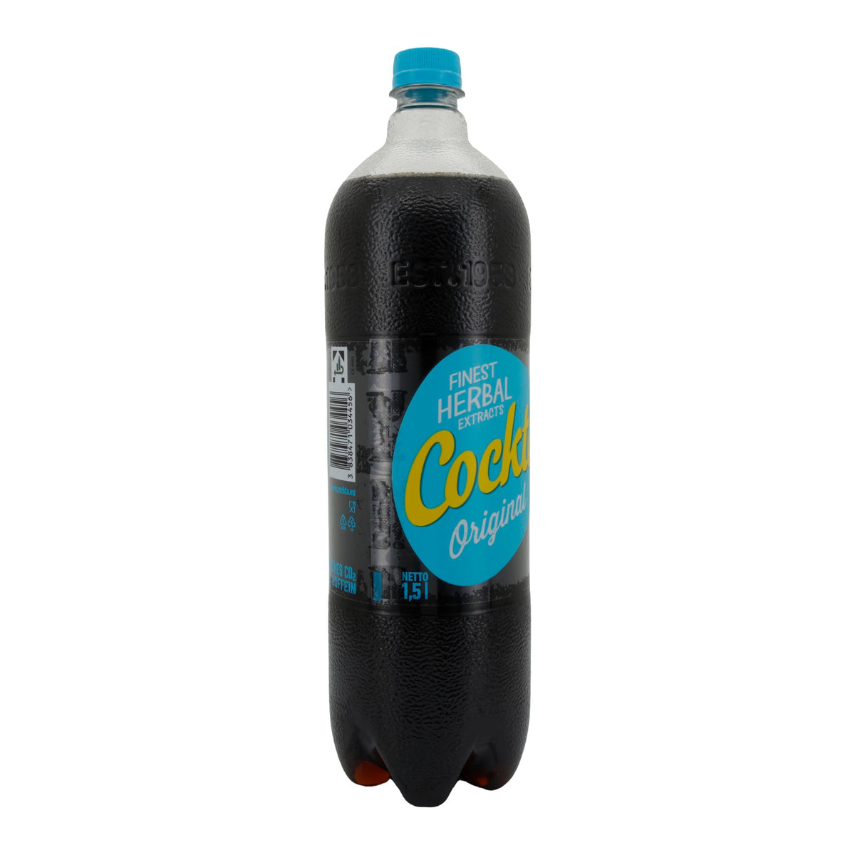 Erfrischungsgetränk Cockta | Original Cockta | Mit Kräuterextrakten | 1,5 L COCKTA