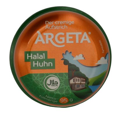 Hühnerpastete Argeta Halal | Brotaufstrich | 29% Hühnerfleisch, halal-zertifiziert | 95 g