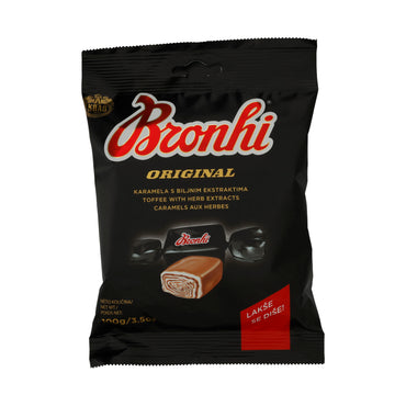 Kruiden-Toffees Bronhi Original | Weldaad voor de Smaak | Met Kruidenextracten | 100 g