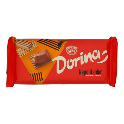 Napolitanke Waffeln Dorina | Gebäck | Mit Schokoladencreme | 100 g