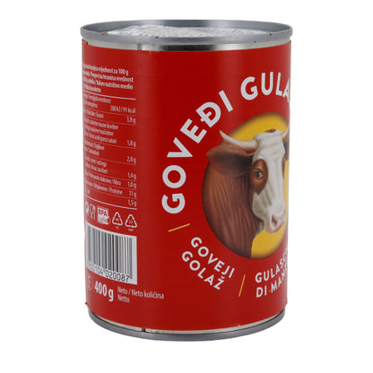 Rindergulasch Podravka | Vlees | Hartig, Kroatisch | 400 g