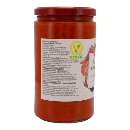 PEPPER-VEGETABLE MIXTURE WITHOUT PRESERVATION
