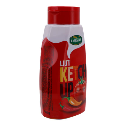 Ketchup Zvijezda | Pittig | Scherpe smaak, glutenvrij | 500g