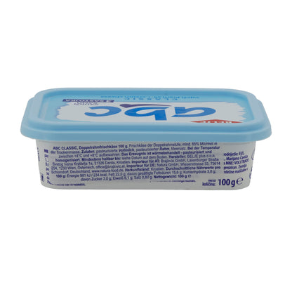 Frischkäse ABC Classic Frischkäse | Doppelrahm | Aus Kroatien | 100 g