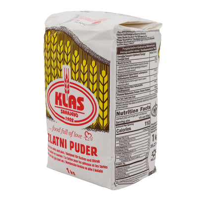 Weizenmehl Klas Zlatni Puder | Mehl | Für Kuchen & Börek | 1kg