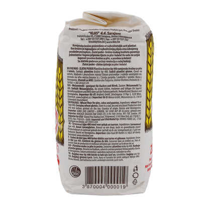 Weizenmehl Klas Zlatni Puder | Mehl | Für Kuchen & Börek | 1kg