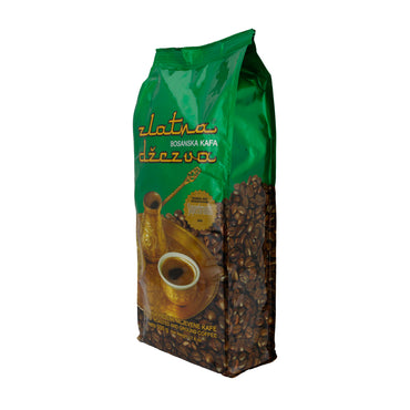 Bosnischer Kaffee Zlatna Džezva | Traditioneller gemahlener Kaffee | Geröstet | 500 g