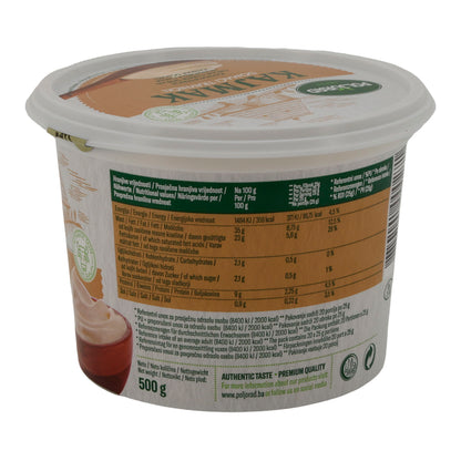 Rahmaufstrich Kajmak Domaći Travnički | Traditionell | Aus Bosnien | 500 g