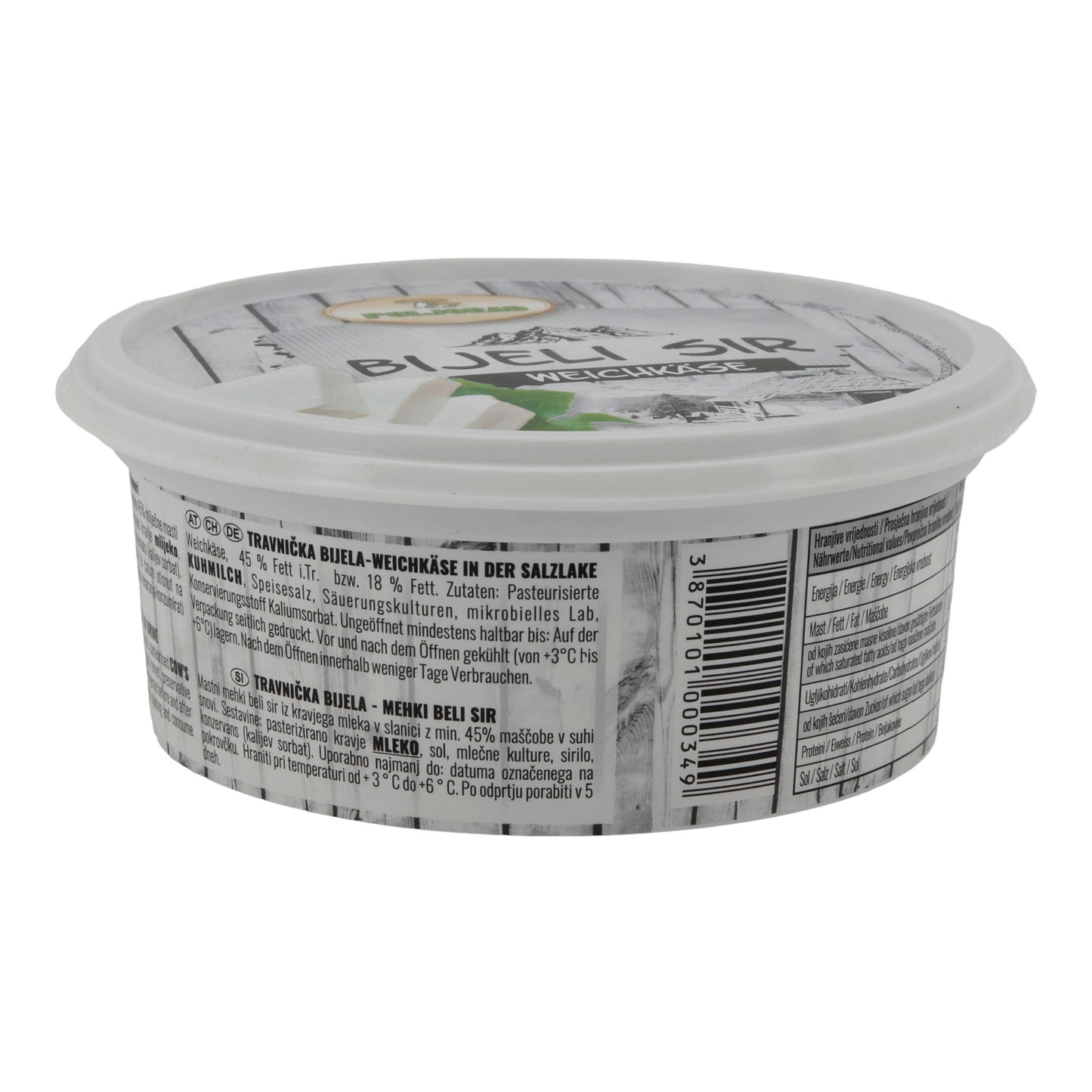 White Cheese Weichkäse – 200 g – Traditional Bosnian cheese in brine