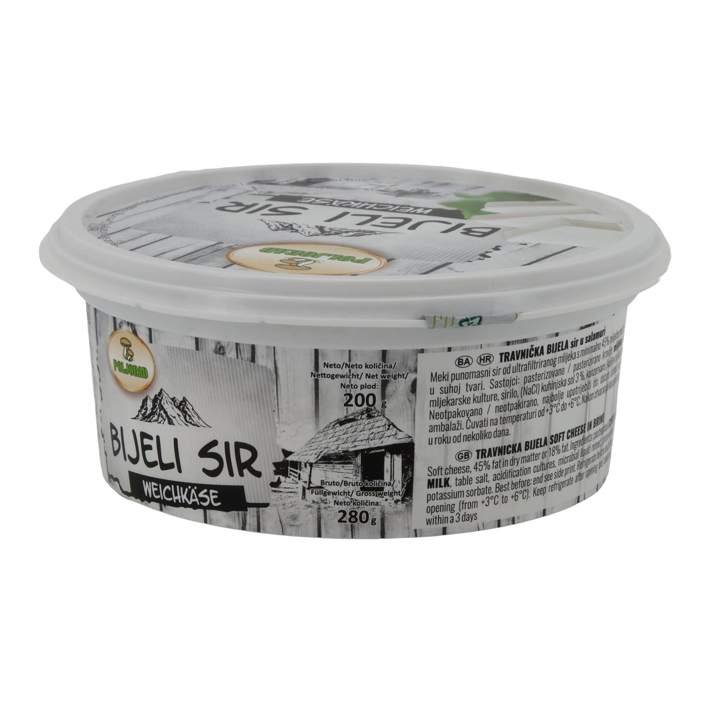 White Cheese Weichkäse – 200 g – Traditional Bosnian cheese in brine